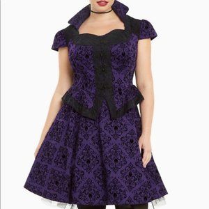 Torrid Evil Queen Once Upon A Time Purple Dress 16
